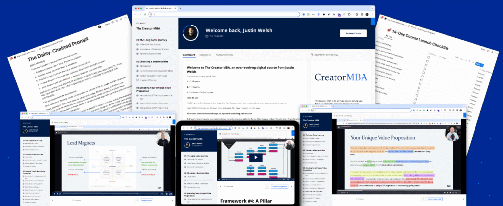 Justin Welsh – The Creator MBA Download justin welsh e28093 the creator mba download.png