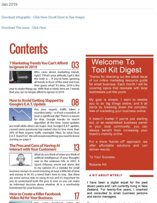 Tool Kit Digital Marketing Digest 2019 – Create Your Own Account tool kit digital marketing digest 2019.jpg